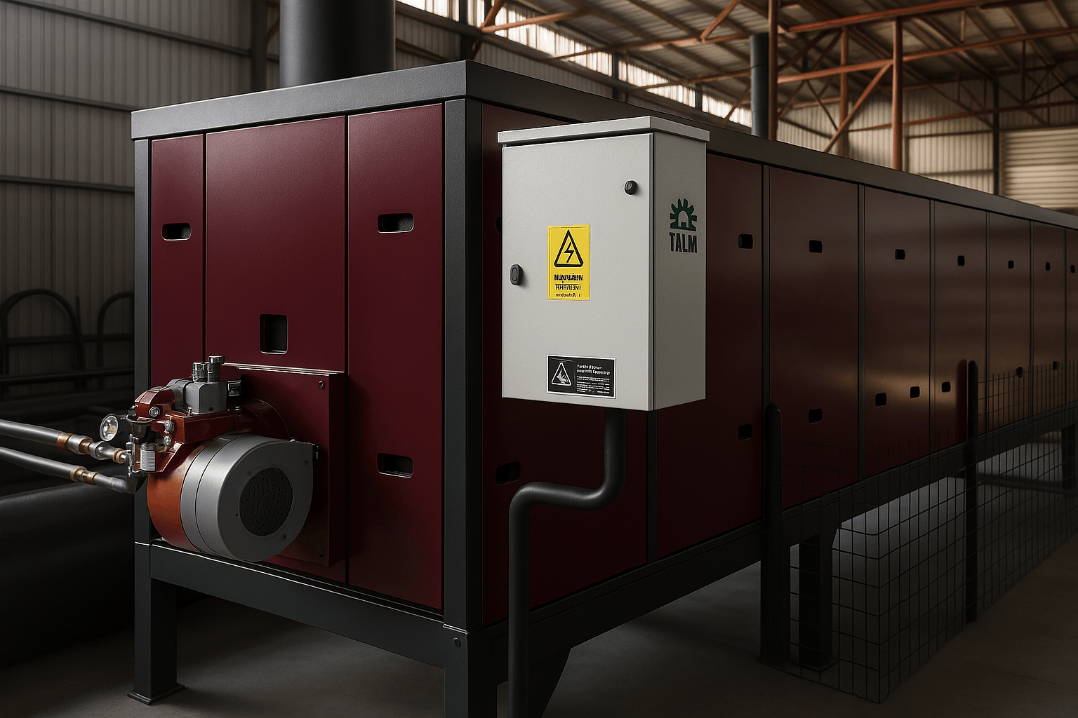 Rotary Waste 
 Incinerator – Clean & Efficient